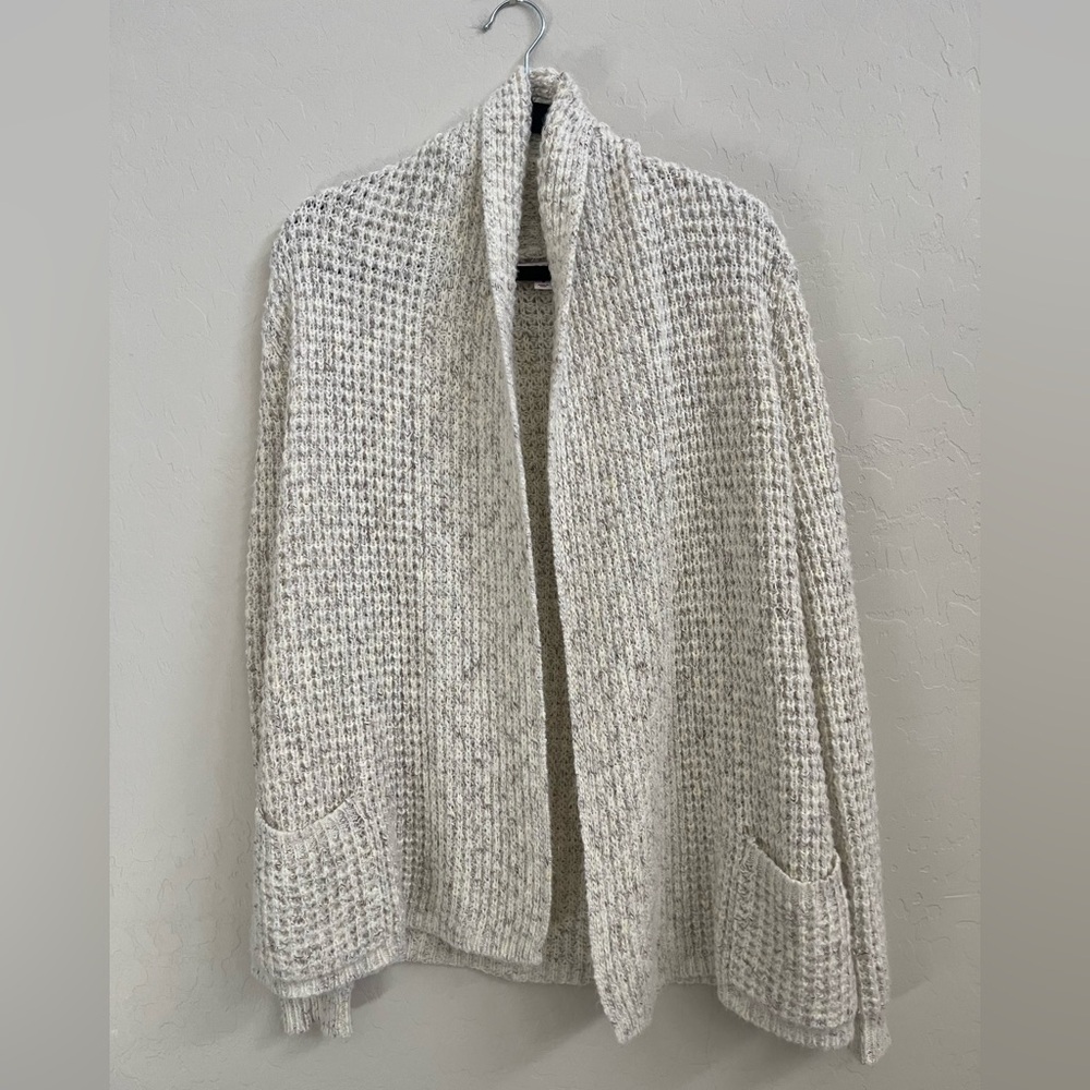 Merona Waffle Knit Cardigan in Cream